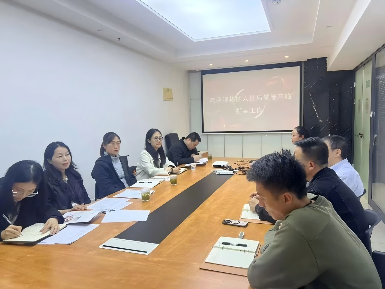 走訪規上企業 賦能人力資源行業發展——區人社局走訪喜星航人力(圖1) 走訪規上企業 賦能人力資源行業發展——區人社局走訪喜星航人力(圖1)